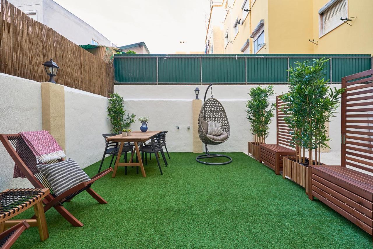 Belem Light Filled Apt With Patio, By Timecooler Lisbon Exterior photo